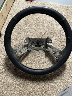 Jeep Cherokee Sport XJ TJ Wrangler 1997-2002 volante de cuero gris de fábrica Foto 1 de 3