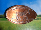 Gone Wild Safari Elongated Penny Pineville La Usa Cent Zebra Souvenir Coin