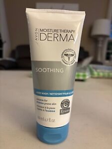 Avon Moisture Therapy DERMA SOOTHING Body WASH 6.7 fl oz Eczema Prone Skin new
