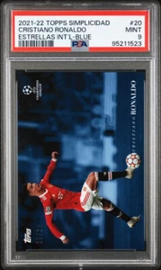 Topps Simplicidad Cristiano Ronaldo /25 PSA 9 Mint Manchester United Legend - Bild 1 von 2
