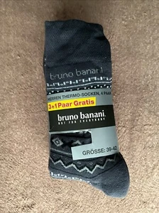 4 Paar Bruno Banani Herren Winter Sport Thermo Socken Thermosocken 39/42 - Bild 1 von 2