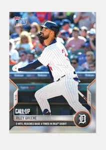 2022 Topps Now Riley Green Rookie Call up Detriot Tigers #369 Online Only! - Picture 1 of 2