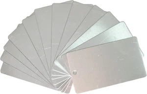 Aluminum Plant Label Tree Tags Garden Label Tag Outdoor Metal Label Stamping Bla - Picture 1 of 12