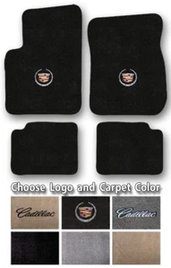 2006-2011 Cadillac DTS Custom Carpet Floor Mats - Choose Color & Official Logo - Picture 1 of 8