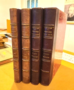 FAURE (Elie) | Histoire de l'Art, 4 tomes reliés, Floury et Crès, 1909-1921 - Bild 1 von 4