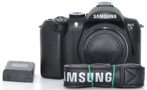 Samsung NX5 Systemkamera Kamera Digitalkamera 14,6 MP Body Gehäuse Z.T. Gut #+a