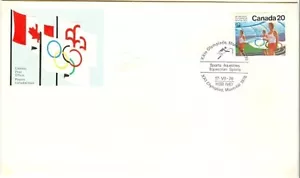 1976 Canada Post Olympics Special Embossed & Cancelled Equestrian Event Cover - Picture 1 of 1