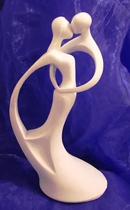 Hochzeitspaar Tortendeko Brautpaar Hochzeits Tisch Deko Liebespaar 24 cm - Bild 1 von 3