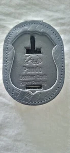 100% Genuine Leather badge holder. Made In The USA by Pando Leather & Free Shipp - Picture 1 of 4