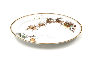 1978 Fitz & Floyd St. Nicholas 14" Oval Serving Platter - Picture 1 of 12