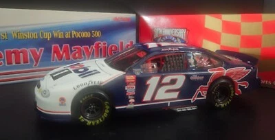 1:24 1999 Jeremy Mayfield #12 Mobil 1 Ford, 1st Winston Cup Win CWB 1 of 3,500 - Image 1 of 4