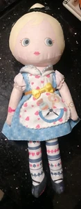 Zapf Creations Mooshka Alice in Wonderland Story Time Ina 13" Plush Doll Toy - Picture 1 of 5