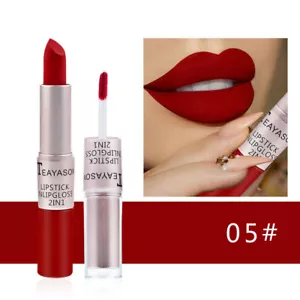 Long-Lasting Lip Gloss Velvet Matte Liquid Lipstick Waterproof Cosmetics - Picture 1 of 4