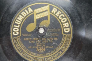 Collins & Harlan - COLUMBIA A406 - Honey, Won't You Love Me Like You Used To - Imagen 1 de 2