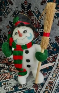 Annalee 5" Classic Snowman Ornament 781105 with Tag - Picture 1 of 4