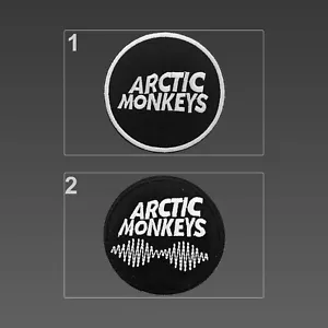 Arctic Monkeys Patch, Arctic Monkeys Embroidered Iron - On Patch - Picture 1 of 5