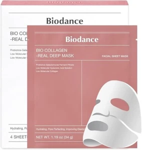 BIODANCE - Bio Collagen Real Deep Mask 34g x 4 Mask/Box - Picture 1 of 6