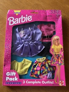 Barbie Clothes Fashions Gift Pack 3 Outfits 1996 Vintage Mattel #68585-91 - Picture 1 of 5
