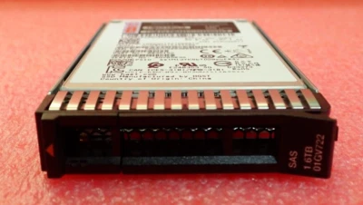 Lenovo SystemX 1.6TB SAS 12G SSD WI G3HS 2.5" Enterprise Performance  01GV722 - Image 1 of 4