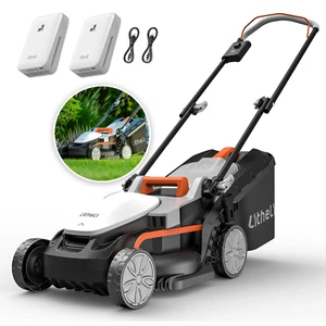 Cordless Lawn Mower 13 Inch New 20V Electric Litheli Light Weight Small Yards - Picture 1 of 7