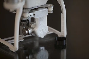 DJI Phantom 3 Pro & Adv Flugset WEISS - Kappe - Kapuze - Gimbal Lock & Guard - Bild 1 von 9