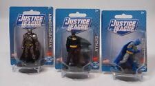 3 BATMAN Comics Justice League Mini Figures Mattel Toy or Cake Topper NEW