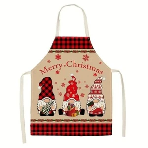 Neu mit Etikett Festive Gnome Frohe Weihnachten Schürze - Bild 1 von 3