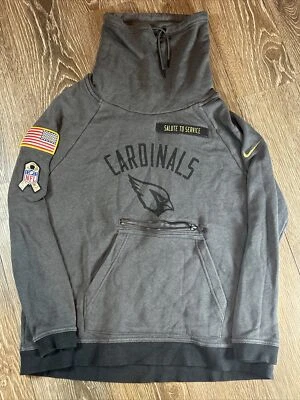 Nike Arizona Cardinals Salute To Service Capucha Cuello Sudadera Adulto Mediana Bandera Foto 1 de 4