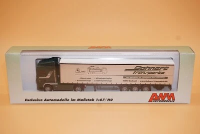 AWM Spur H0 74199 DAF Koffer-Sattelzug Bohnert Transporte - Bild 1 von 4