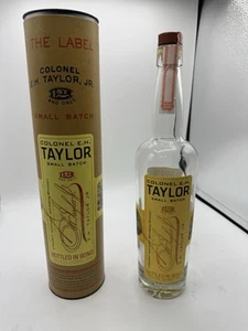 Colonel EH Taylor Small Batch Bourbon Empty Bottle & Tube Unrinsed, 100 Proof - Picture 1 of 3