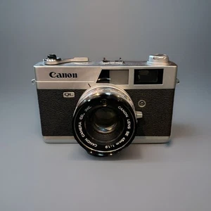 Canon Canonet QL19 Vintage 35mm Film Camera w/ 45mm f/1.9 Lens & Case - Untested - Picture 1 of 10