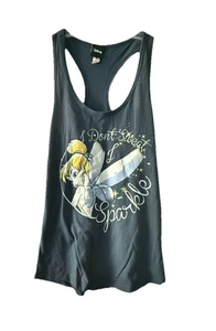 DISNEY Tinkerbell, “I Don’t Sweat I Glow” Girls’ Tank - Picture 1 of 6