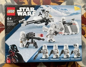BOITE SET NEUF SCELLE LEGO STAR WARS 75320 SNOWTROOPER HOTH BATTLE PACK - Foto 1 di 2