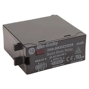 Allen Bradley 700-SKOZ2Z25 Zero-Crossing Relay, 2A 100-240VAC, 5-24VDC Coil - Picture 1 of 5