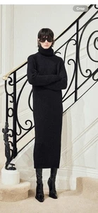 Saint Laurent Damen Langes Kleid Rollkragen. M. 5600€ - Bild 1 von 11