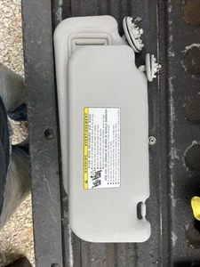2009-2013 Toyota Corolla/Vibe/Matrix Sun Visor Pair Set Gray Cloth - Picture 1 of 4