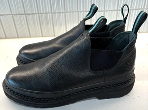 Georgia Giant Romeo Waterproof Chelsea Boots Shoes Black - Mens Size 10 - Picture 1 of 10