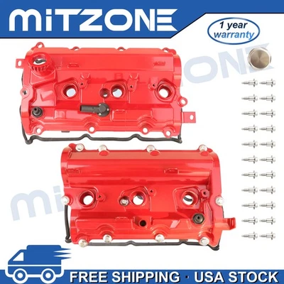 Cubierta de válvula para Infiniti 08-13 G37 14-17 QX70 QX50 14-19 Q70 14-15 Q60 Q50 3,7 L Foto 1 de 4