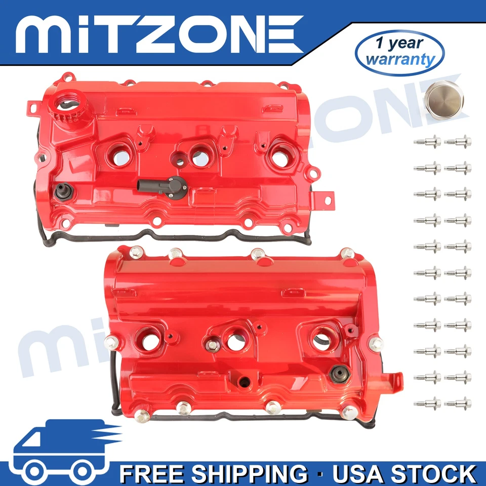 Cubierta de válvula para Infiniti 08-13 G37 14-17 QX70 QX50 14-19 Q70 14-15 Q60 Q50 3,7 L Foto 1 de 4