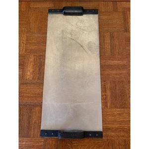 POTTERYBARN retired 2016 metal tray with handles - Picture 1 of 5