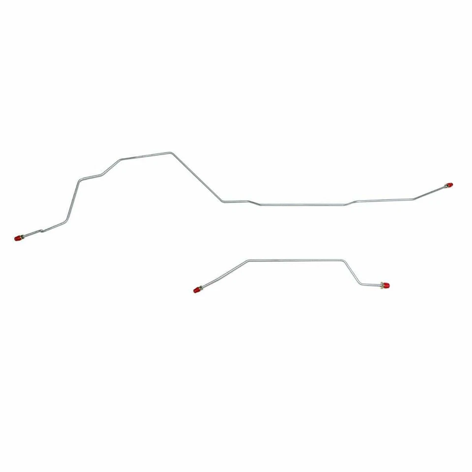 Se adapta a 97-01 Ford F-150 eje trasero línea de freno tambores traseros acero TRA9741OM Foto 1 de 1