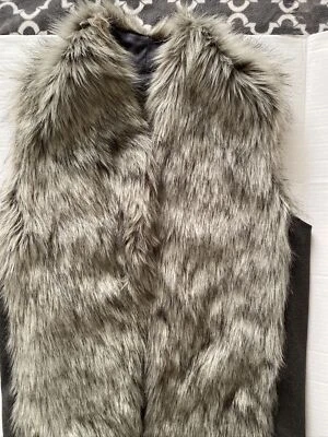 chaleco de piel sintética xs/s de la limitada Foto 1 de 4