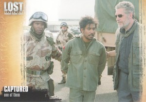 2006 InkWorks Lost Season Two Trading Card #28 Captured