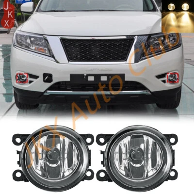 Противотуманные фары для Nissan Frontier Titan Armada Navara 2005-2019 2 шт галогенные бамперы s - Изображение 1 из 4