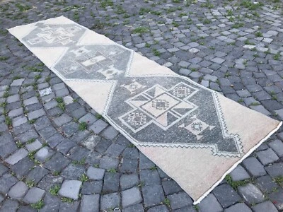 Alfombra antigua turca alfombra bohemia alfombra Oushak alfombra vintage alfombra de lana hecha a mano Foto 1 de 4