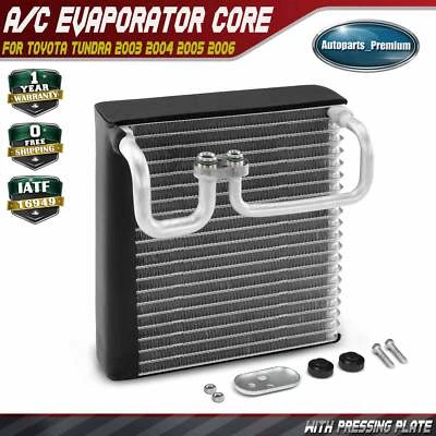 Front A/C Evaporator Core for Toyota Tundra 2003 2004 2005 2006 w/Pressing Plate - Image 1 of 4