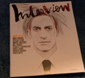 Special Issue interview magazine Andy Warhol VG condition - Picture 1 of 2