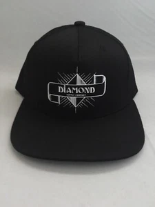 Diamond Supply Co. Desert Night Snapback Hat Black Headwear Baseball Cap Rare - Bild 1 von 3