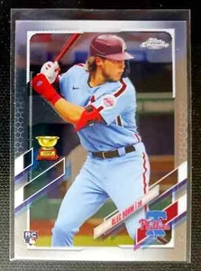 2021 Topps Chrome Alec Bohm Hyper Rookie #119 Phillies RC - Picture 1 of 2