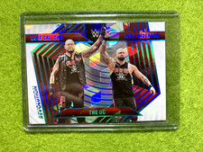 The OC WWE REVOLUTION Luke Gallows # /49 Karl Anderson PRIZM CUBIC CARD 2023 RAW